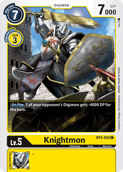 Knightmon [BT5-042] [Battle of Omni] | Amazing Games TCG