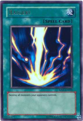 Raigeki [RP01-EN005] Ultra Rare | Amazing Games TCG