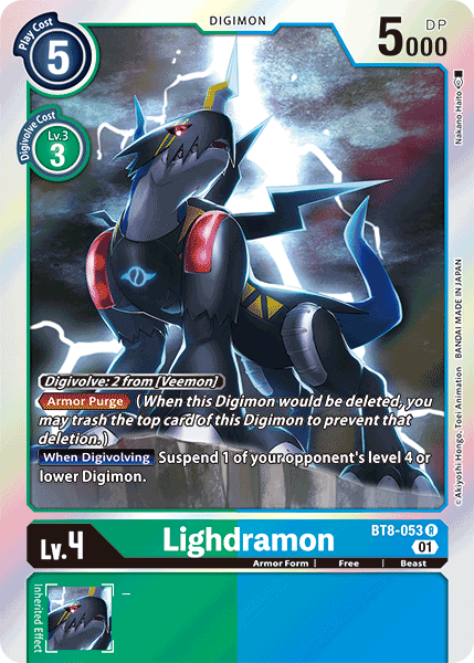 Lighdramon [BT8-053] [New Awakening] | Amazing Games TCG