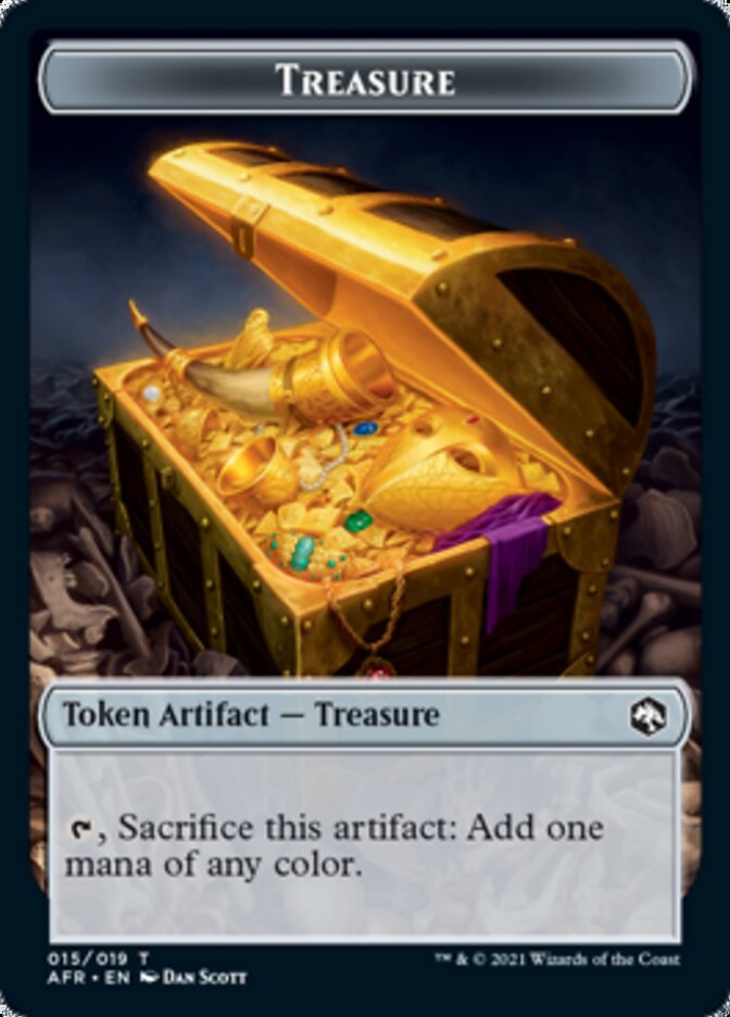 Treasure Token [Dungeons & Dragons: Adventures in the Forgotten Realms Tokens] | Amazing Games TCG