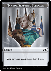 Tamiyo, Seasoned Scholar // Energy Reserve Double-Sided Token [Modern Horizons 3 Tokens] | Amazing Games TCG