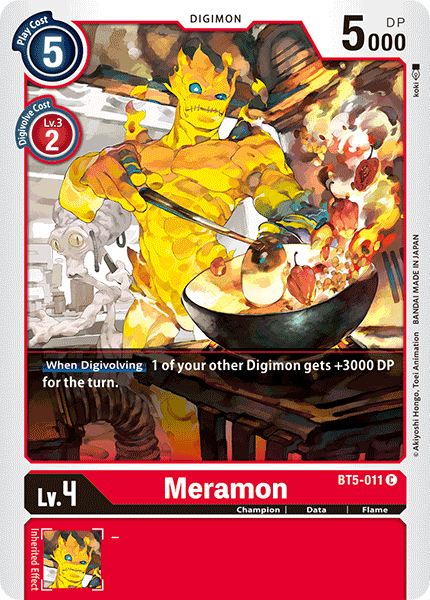 Meramon [BT5-011] [Battle of Omni] | Amazing Games TCG