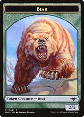 Bear // Spirit Double-Sided Token [Modern Horizons Tokens] | Amazing Games TCG