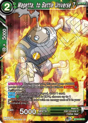 Magetta, to Battle Universe 7 (BT16-064) [Realm of the Gods] | Amazing Games TCG