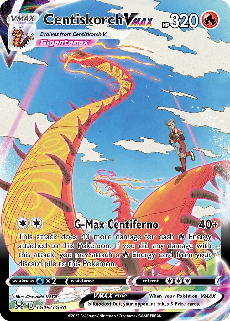 Centiskorch VMAX (TG15/TG30) [Sword & Shield: Lost Origin] | Amazing Games TCG