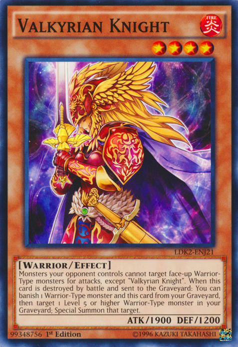 Valkyrian Knight [LDK2-ENJ21] Common | Amazing Games TCG