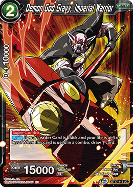 Demon God Gravy, Imperial Warrior (BT17-118) [Ultimate Squad] | Amazing Games TCG