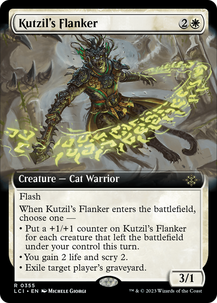 Kutzil's Flanker (Extended Art) [The Lost Caverns of Ixalan] | Amazing Games TCG