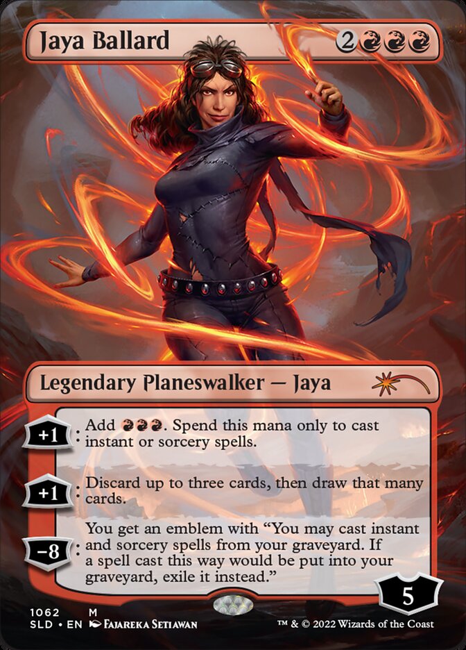 Jaya Ballard (Borderless) [Secret Lair Drop Series] | Amazing Games TCG