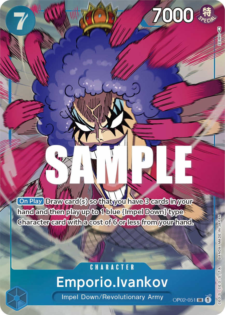 Emporio.Ivankov (Alternate Art) [Paramount War] | Amazing Games TCG