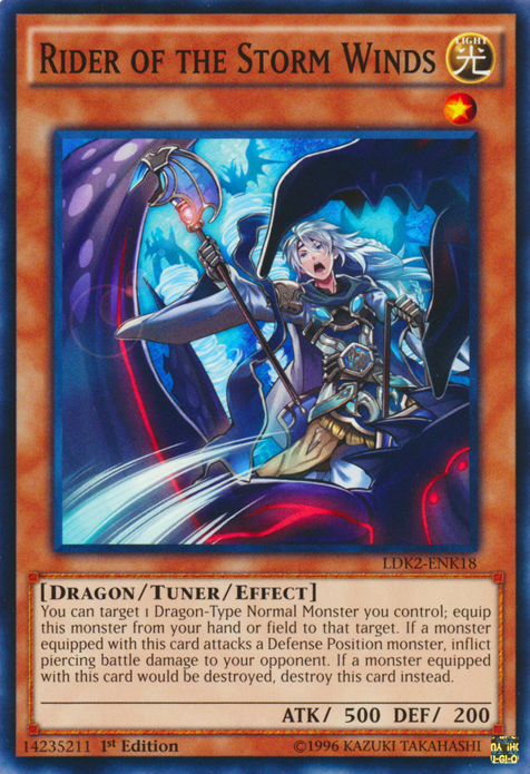 Rider of the Storm Winds [LDK2-ENK18] Common | Amazing Games TCG