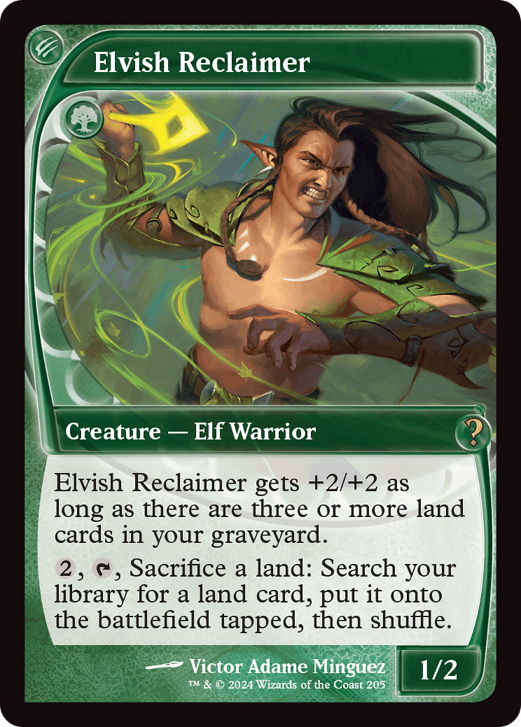 Elvish Reclaimer (Future Sight) [Mystery Booster 2] | Amazing Games TCG