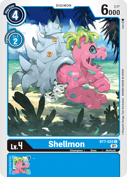 Shellmon [BT7-020] [Next Adventure] | Amazing Games TCG