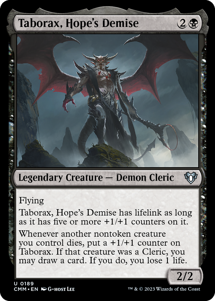 Taborax, Hope's Demise [Commander Masters] | Amazing Games TCG