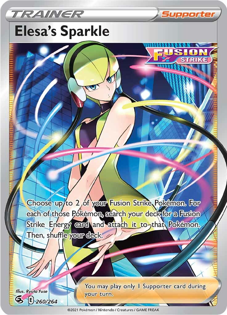 Elesa's Sparkle (260/264) [Sword & Shield: Fusion Strike] | Amazing Games TCG