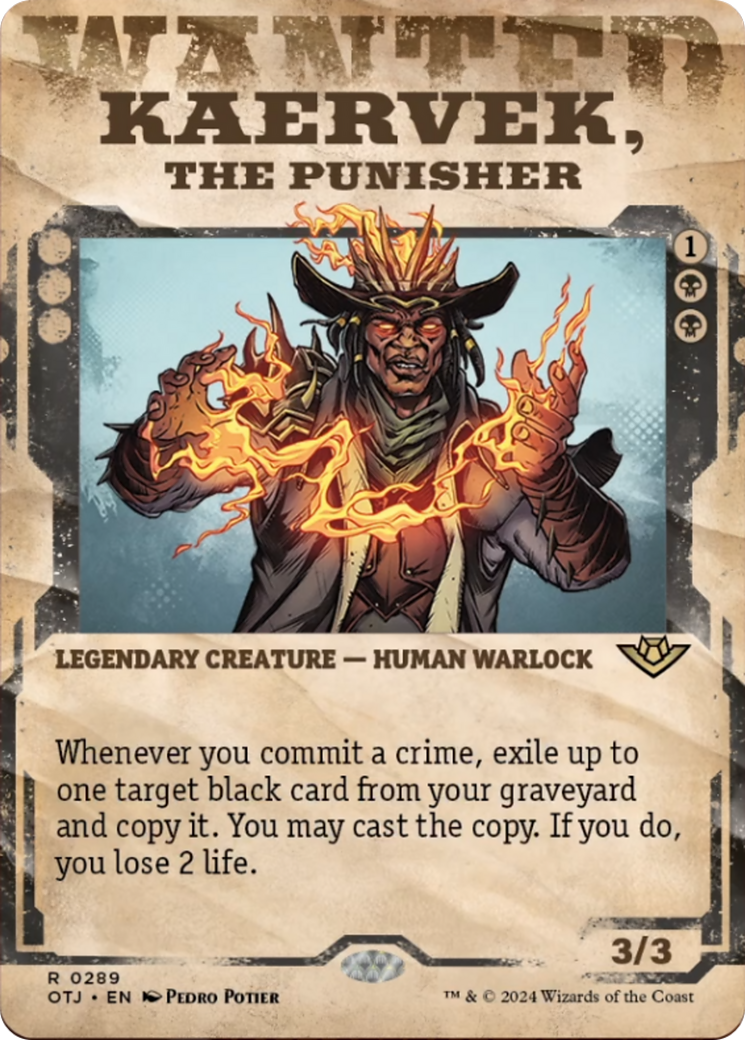 Kaervek, the Punisher (Showcase) [Outlaws of Thunder Junction] | Amazing Games TCG