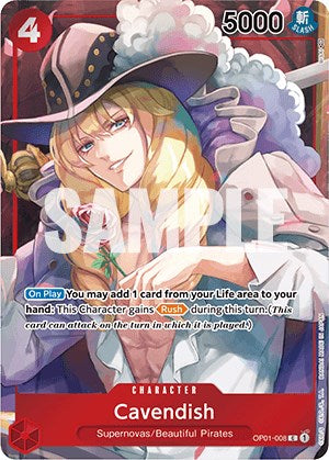 Cavendish (Box Topper) [Romance Dawn] | Amazing Games TCG