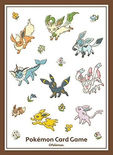 Pokemon Art Sleeves: Eevee Collection (64-Pack)