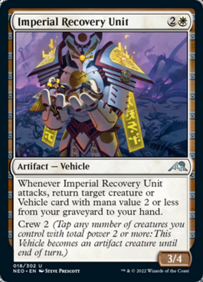 Imperial Recovery Unit [Kamigawa: Neon Dynasty] | Amazing Games TCG