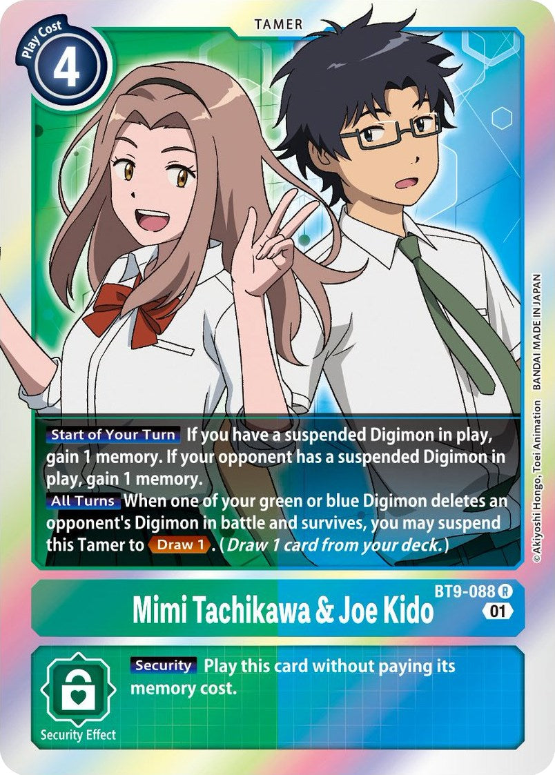 Mimi Tachikawa & Joe Kido [BT9-088] [X Record] | Amazing Games TCG