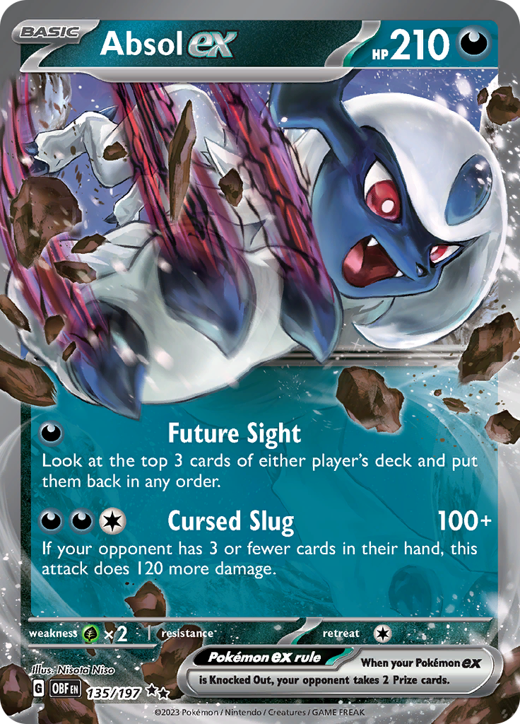 Absol ex (135/197) [Scarlet & Violet: Obsidian Flames] | Amazing Games TCG