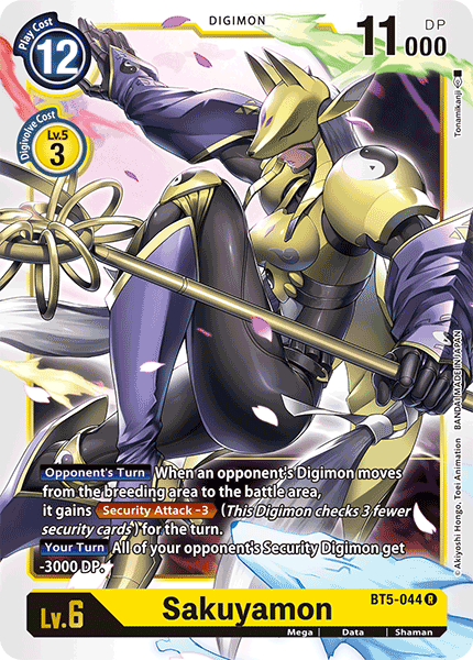 Sakuyamon [BT5-044] [Battle of Omni] | Amazing Games TCG