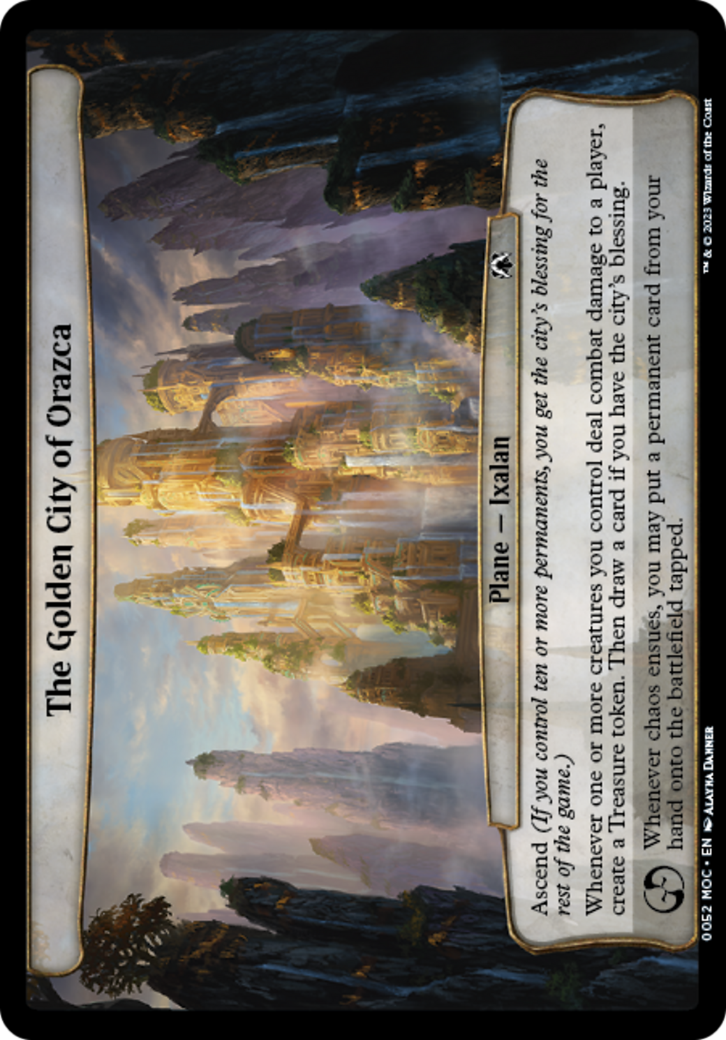 The Golden City of Orazca [March of the Machine Commander] | Amazing Games TCG