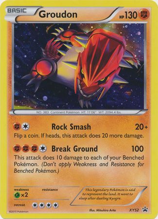 Groudon (XY52) (Jumbo Card) [XY: Black Star Promos] | Amazing Games TCG