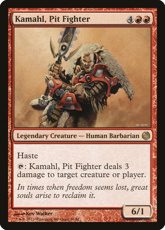 Kamahl, Pit Fighter [Duel Decks: Heroes vs. Monsters] | Amazing Games TCG