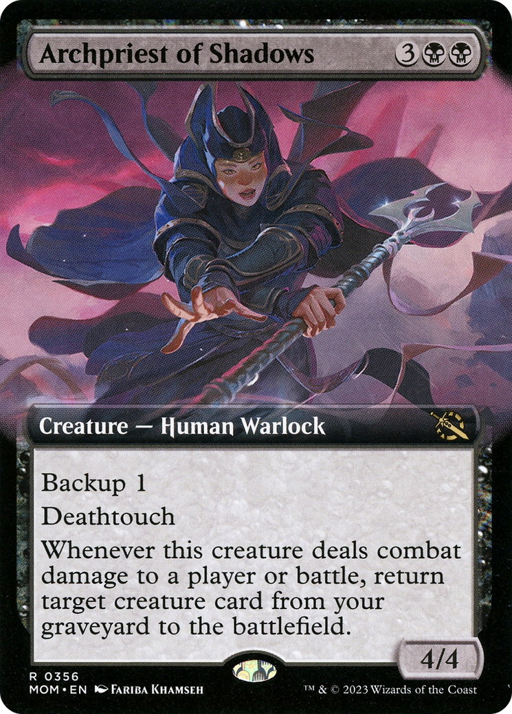 Archpriest of Shadows (Extended Art) [March of the Machine] | Amazing Games TCG