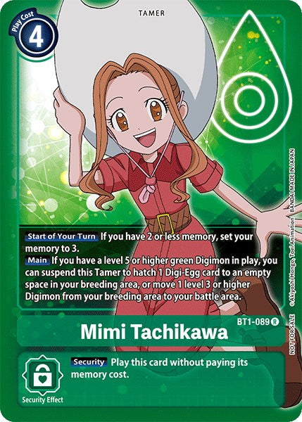 Mimi Tachikawa [BT1-089] (Official Tournament Pack Vol.3) [Release Special Booster Promos] | Amazing Games TCG