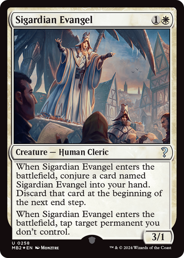 Sigardian Evangel [Mystery Booster 2] | Amazing Games TCG