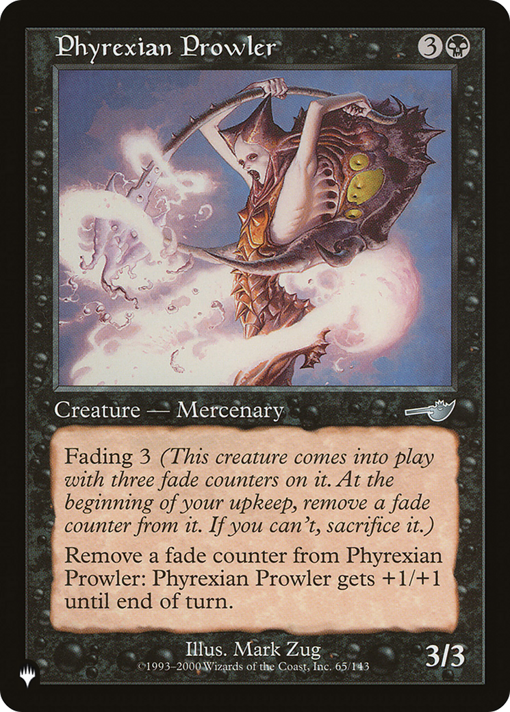 Phyrexian Prowler [The List] | Amazing Games TCG