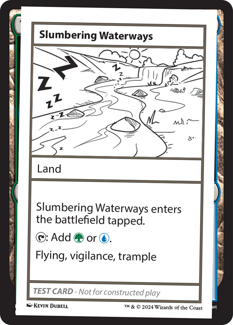 Slumbering Waterways [Mystery Booster 2 Playtest Cards] | Amazing Games TCG