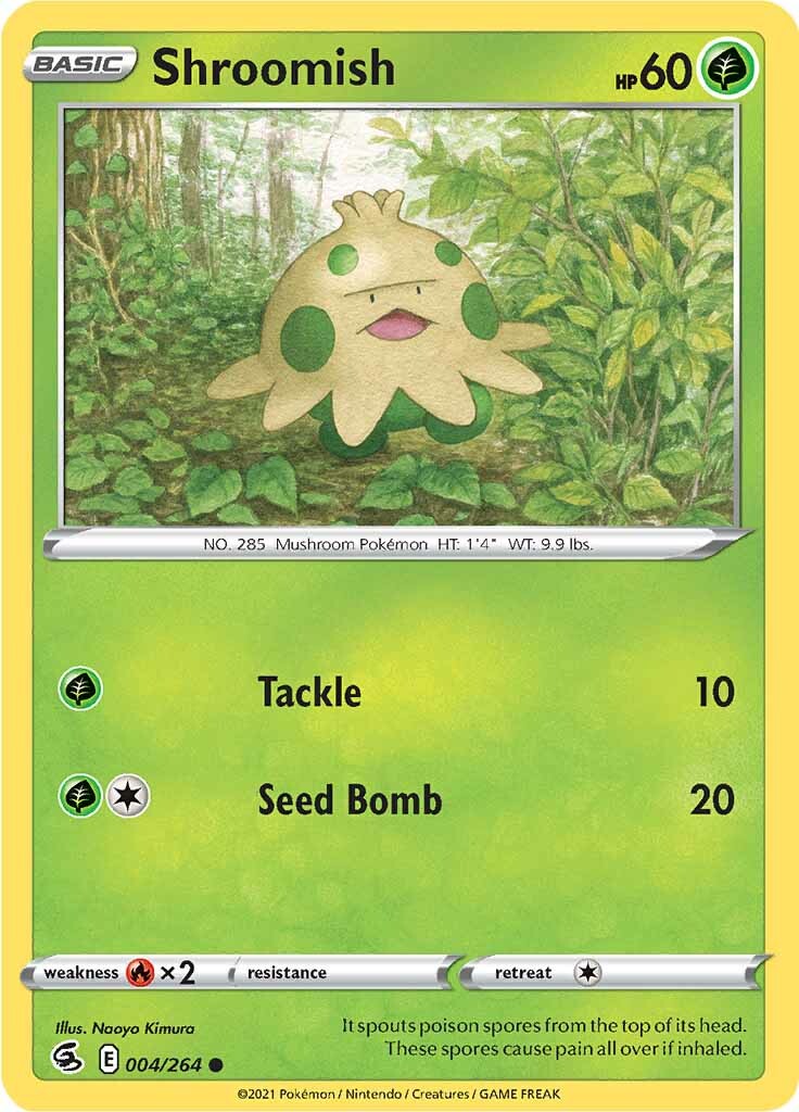 Shroomish (004/264) [Sword & Shield: Fusion Strike] | Amazing Games TCG