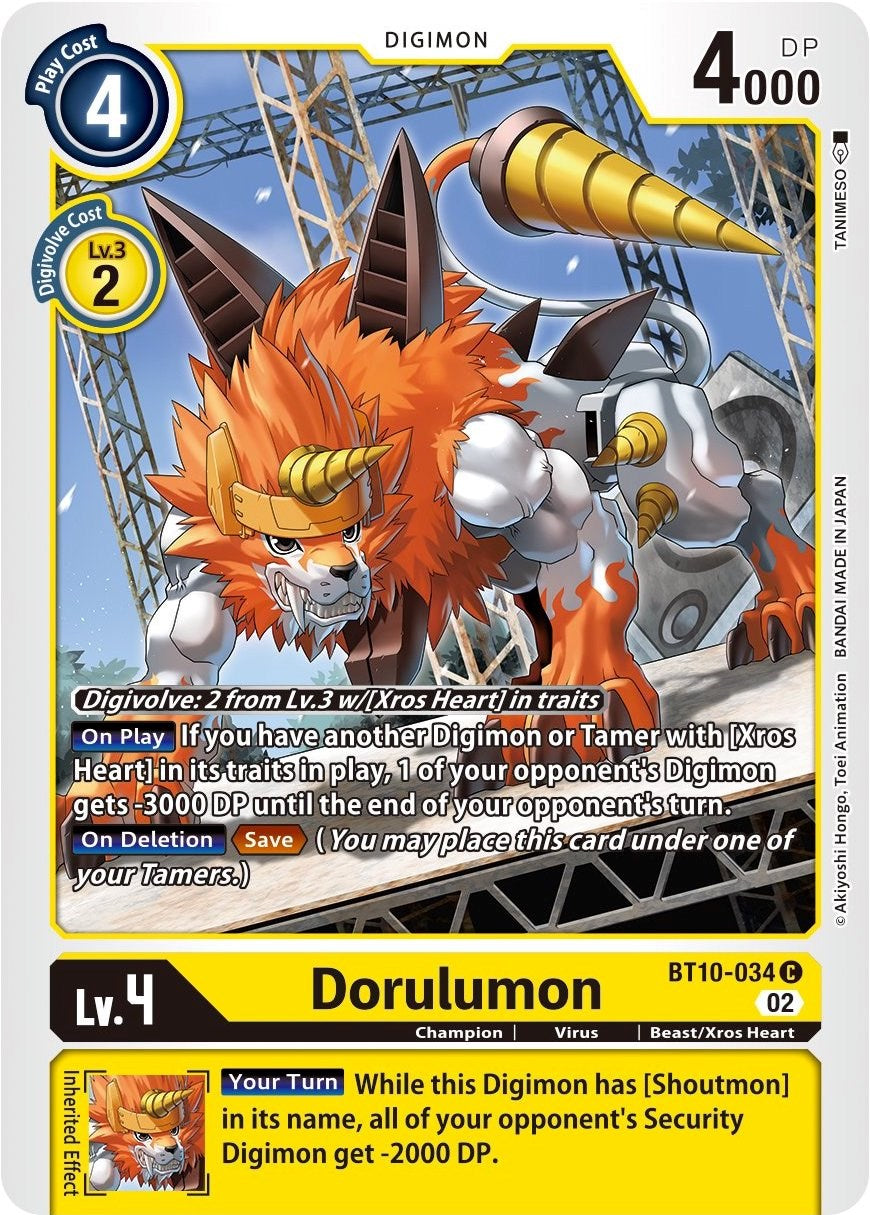 Dorulumon [BT10-034] [Xros Encounter] | Amazing Games TCG