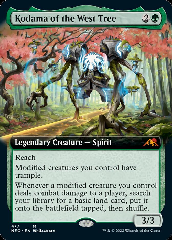 Kodama of the West Tree (Extended Art) [Kamigawa: Neon Dynasty] | Amazing Games TCG