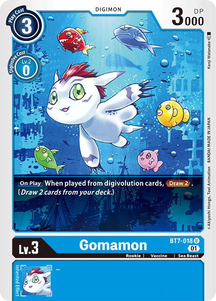 Gomamon [BT7-018] [Next Adventure] | Amazing Games TCG