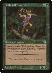 Elite Cat Warrior (Flavor Text) [The List Reprints] | Amazing Games TCG