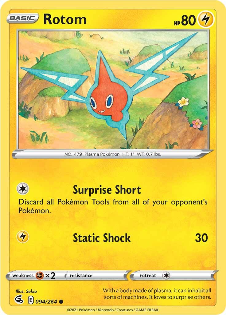 Rotom (094/264) [Sword & Shield: Fusion Strike] | Amazing Games TCG