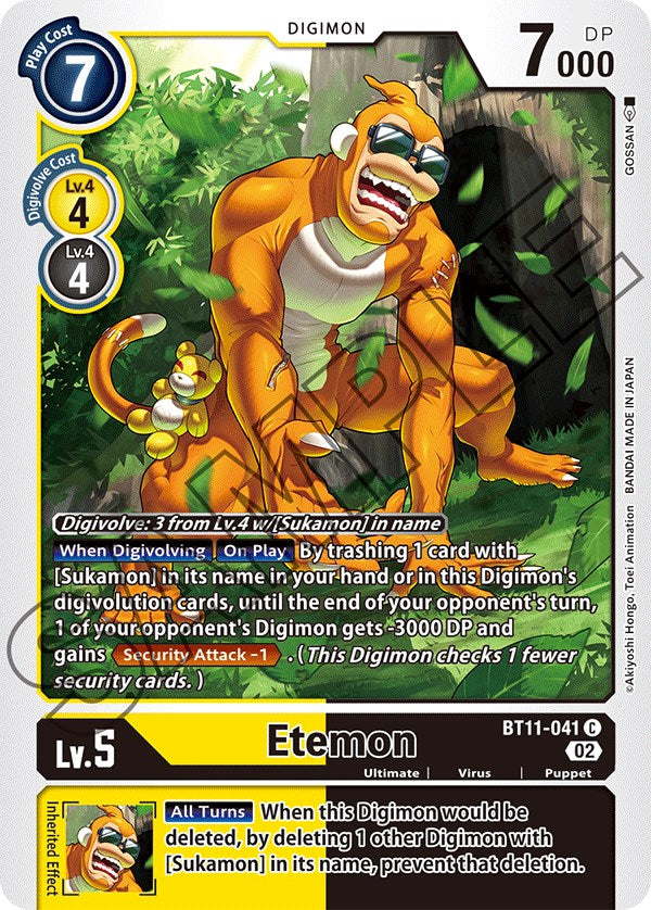 Etemon [BT11-041] [Dimensional Phase] | Amazing Games TCG