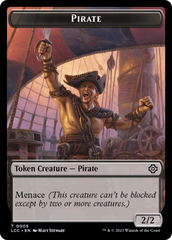 City's Blessing // Pirate (0005) Double-Sided Token [The Lost Caverns of Ixalan Commander Tokens] | Amazing Games TCG