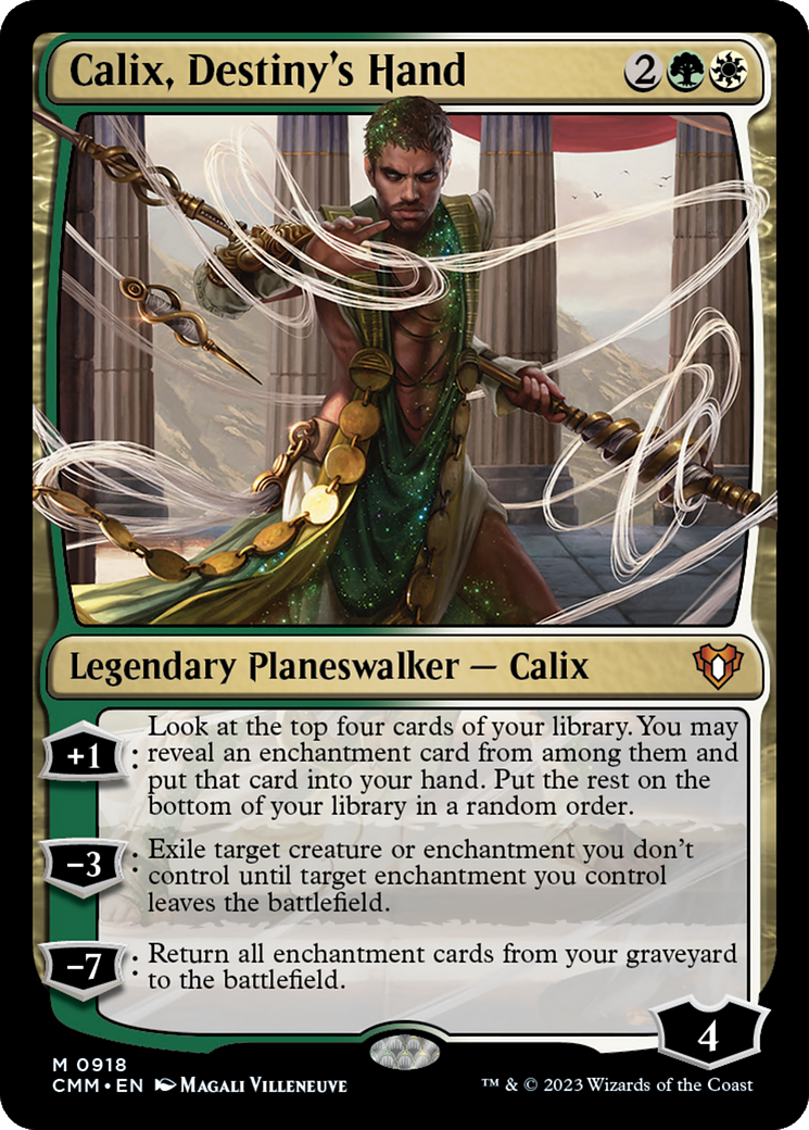 Calix, Destiny's Hand [Commander Masters] | Amazing Games TCG