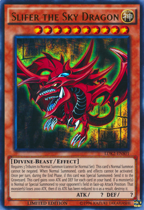 Slifer the Sky Dragon [LDK2-ENS01] Ultra Rare | Amazing Games TCG