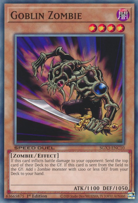 Goblin Zombie [SGX3-ENC10] Common | Amazing Games TCG