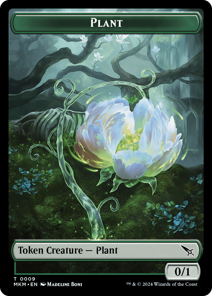 Plant Token [Murders at Karlov Manor Tokens] | Amazing Games TCG