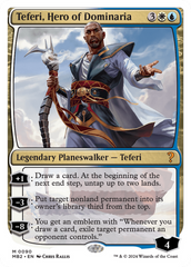 Teferi, Hero of Dominaria (White Border) [Mystery Booster 2] | Amazing Games TCG