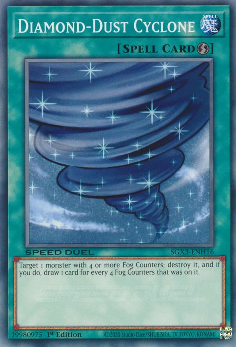 Diamond-Dust Cyclone [SGX3-ENH16] Common | Amazing Games TCG