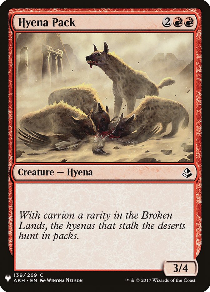 Hyena Pack [Mystery Booster] | Amazing Games TCG