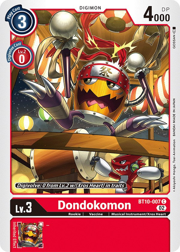 Dondokomon [BT10-007] [Xros Encounter] | Amazing Games TCG